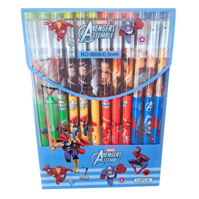 Ручка "Пиши-стирай" "JO" /8806/ "Marvel. Avengers Assemble" (12/144)