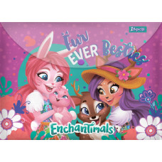 Папка-конверт на кнопці А4 "1В" /491837/ "Enchantimals" (12/60/120) Папка-конверт на кнопці А4 "1В" /491837/ "Enchantimals" (12/60/120)