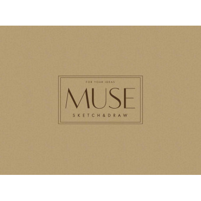 Скетчбук А5+/40арк. "MUSE" /PB-GB-040-064/ 115г/м2 (1/88 )
