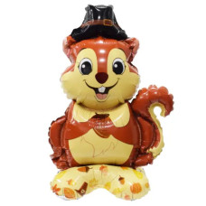 Кулька фольгована "WB" /YY-F1029/ "Білочка" 63,5*39см  3D, фігурна (1/10)