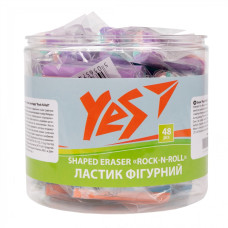 Гумка "Yes" /560598/ "Rock-N-Roll" циліндр 2шт/уп. (48/192)