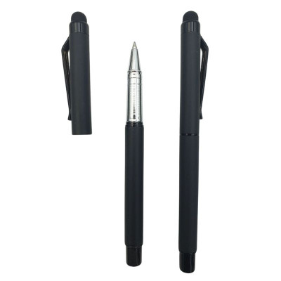 Ручка капілярна "LUXOR" /21010/ "Fendi Touch Pen" метал, стилус, синя (10)