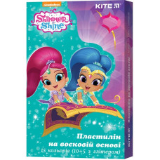 Пластилін восковий "Kite" 15кол. 225гр /SH19-087/ "SH" (1/36)