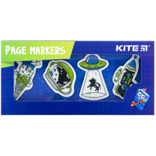 Індекс регістри "Kite" /K22-479-2/ пластикові 4x20 шт, 35х50 мм "UFO" (1/25/100)