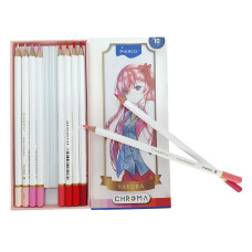 Олівці кольорові "Marco CHROMA" 50 кол. /2552-50CB/ шестигранні MANGA SET (1/20)
