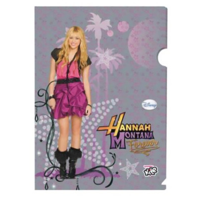 STOCK Папка-куток А4 "Kite" /HM11-201WK/ "Hannah Montana" 160мкр, (12)