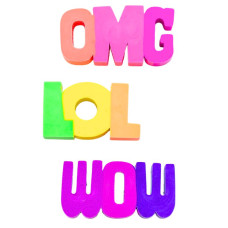 Гумка "Yes" /560357/ "WOW" (51/306) Гумка "Yes" /560357/ "WOW" (51/306)