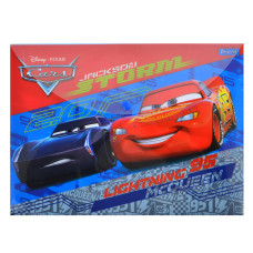 Папка-конверт на кнопці А4 "1В" /491349/ "Cars"  (12/60)