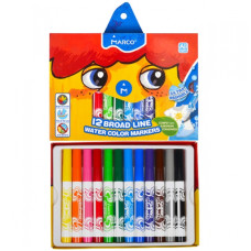 Фломастери "Marco Super Washable" 12 кол. /1632-12СВ/ Jumbo (1/12/48)
