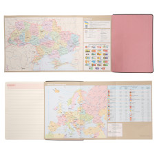 Щоденник А5 недат "Leo Planner" /252703/ "Hypnotic", м'який, чорний, 320стор. (1/20)
