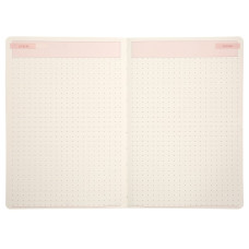 Щоденник А5 недат "Leo Planner" /252701/ "Prima", м'який, бузковий, 320стор. (1/20)