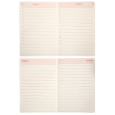 Щоденник А5 недат "Leo Planner" /252701/ "Prima", м'який, бузковий, 320стор. (1/20)