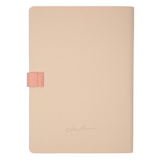 Щоденник А5 недат "Leo Planner" /252702/ "Secret", м'який, бежевий, 320стор. (1/20)