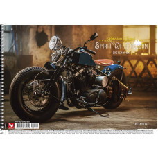 Альбом для малювання "Школярик" А4/30арк./PB-SC-030-561/ спіраль, 120г/м2, УФлак (9/63)