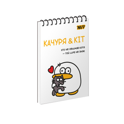 Блокнот А6/80 спіраль "YES" /152331/ "Мій настрій" (1/210)