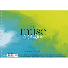 Скетчбук А4/50арк. "MUSE" /PB-SC-050-317/ картон, пруж.бок, 115г/м2 (1/36)