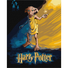 Картина за номерами "Ідейка" /KHO5221/ "Harry Potter: Постер з Добі" 40*50см