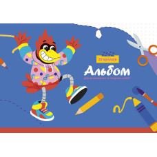 Альбом для малювання "Star" А4/20арк./PB-GB-020-8554/ склейка, 100г/м2, ВД-лак (15/105)