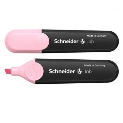 Маркер текстовий "SCHNEIDER" JOB 150, Пастельно рожевий (10/240)