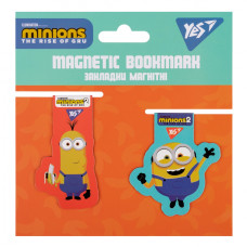 Закладка-магніт "YES" /707830/ Minions, 2шт в уп. (1/10/500)