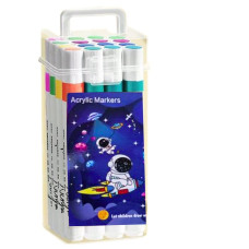 Набір маркерів 12кол. "JO" /AMH-222-12/ "Space" акрил plastic box (1/240) Набір маркерів 12кол. "JO" /AMH-222-12/ "Space" акрил plastic box (1/240)