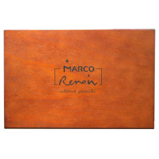 Олівці кольорові "Marco FineArt" 72 кол. /FineArt3100-72WB/ Renoir круглі у дерев'яному пеналі (1/2/8)
