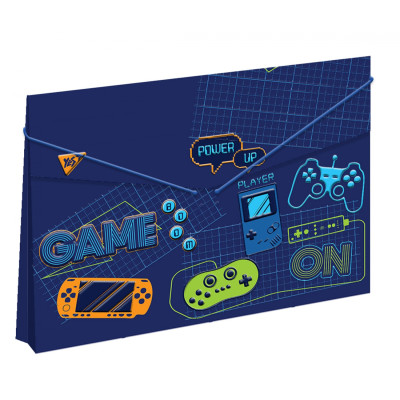 Папка на гумці 38*25 см "YES" /491685/ "GAME" (1/45)