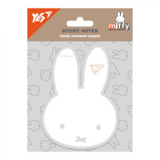 Папір з клейким шаром "Yes" /170436/ "Miffy" фігурний 40 арк. (1/12/144)