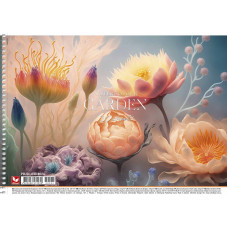 Альбом для малювання "Школярик" А4/30арк./PB-SC-030-8024/ спіраль, 120г/м2, УФ-лак (9/63)