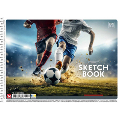 Альбом для малювання "Школярик" А4/30арк./PB-SC-030-8055/ спіраль, 120г/м2, УФ-лак (9/63)