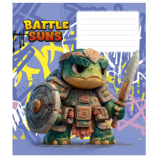 Зошит уч. "Школярик" 12арк.// /3757C/ Battle Suns ВД-лак (хлопчик) (30/300)