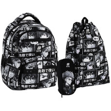 Набір "Kite" /SET_K25-773M-4/ рюкзак + пенал + сумка для взуття 773 Anime Boy (1/6)