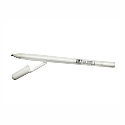 Ручка гелева "Sakura" /XPGB05#50/ Біла FINE 05 (лінія 0.3mm), Gelly Roll Basic (1/12)