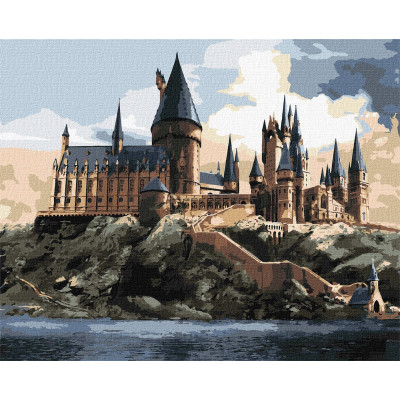 Картина за номерами "Ідейка" /KHO6432/ "Harry Potter: Гоґвортс вдень" 40*50см