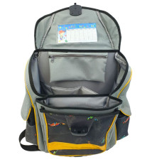STOCK Ранець "TIGER" /1719-2/ h=38,5, сірий (1/4)