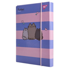 Папка для зошитів картон на гумці В5 "Yes" /500245/ "Pusheen" (1/12)