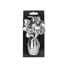 Стрічка та бант для пакування подарунків "Maxi" /SB003-SP-Silver/ срібний, бант d:8,89см, стрічка 10м (1/24/144) Стрічка та бант для пакування подарунків "Maxi" /SB003-SP-Silver/ срібний, бант d:8,89см, стрічка 10м (1/24/144)