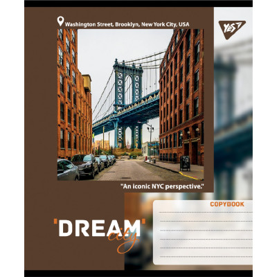 Зошит уч. "YES" 24арк.== /767700/ "Dream City" (20/320)