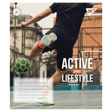 Зошит уч. "YES" 48арк.# /767712/ "Active lifestyle" (10/200)