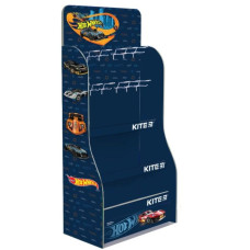 Дисплей для канцтоварів "Kite" /73676/ картонний Hot Wheels 2025, 168х63х35 см