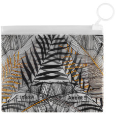 Папка на блискавці zip-lock, B7 "Axent" /1448-01-A/ Soft Touch, Jungle, 11.5х13,5см (1/24/240)