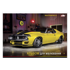 Альбом для малювання "Gold Brisk" А4/30арк. (120г/м.кв.)  AB-32 (12/96) скоба