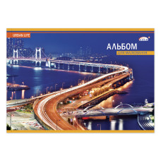 Альбом для малювання "Gold Brisk" А4/30арк. (120г/м.кв.)  AB-32 (12/96) скоба