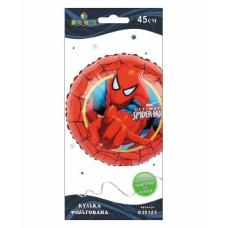 Кулька фольгована "Pelican" /835123/ Marvel.Spiderman, 45см (індивідуальна упак.) (1/5)