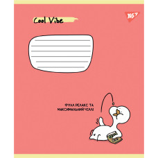 Зошит уч. "YES" 12арк.# /767839/ "Cool vibe" (25/500)