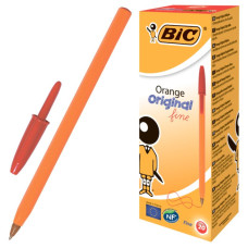 Ручка кулькова "BIC" Orange зі штрих-кодом /8099241/ червона (20/100/1000) Ручка кулькова "BIC" Orange зі штрих-кодом /8099241/ червона (20/100/1000)