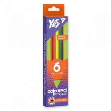 Олівці кольорові "Yes" 6 кол. /290641/ "Erudite" (1/24/480) Олівці кольорові "Yes" 6 кол. /290641/ "Erudite" (1/24/480)