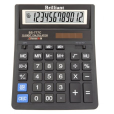 Калькулятор "Brilliant" /BS-777C/ настол.12-разр,2 пам.205*159