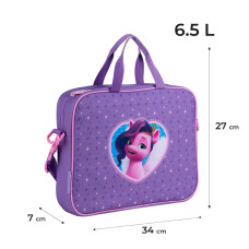 Портфель А4 на блискавці "Kite" /LP25-589/ 1 від., 589 My Little Pony (1/25)