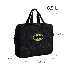 Портфель А4 на блискавці "Kite" /DC25-589/ 1 від., 589 DC Batman (1/25)